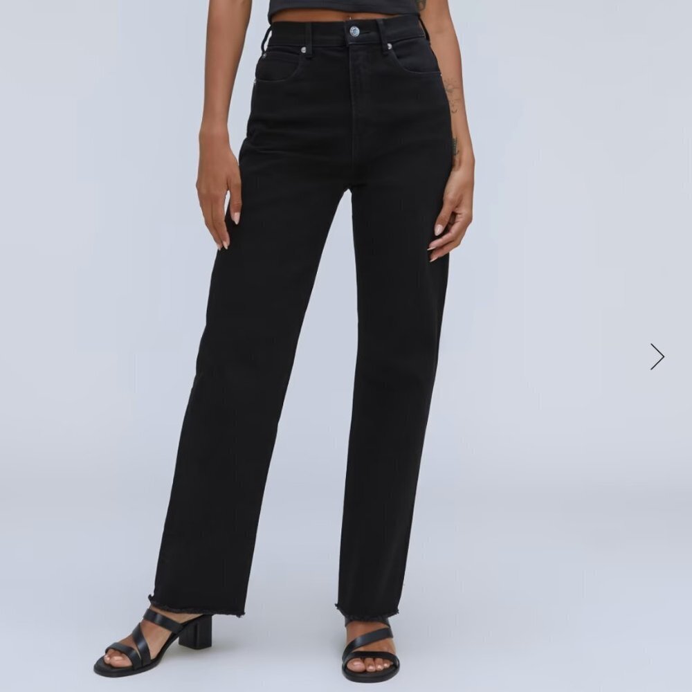 NWT Everlane The Way-High Jeans in coal size 24 regular
